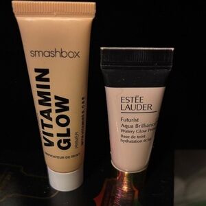 🔅5/$20 Smashbox Vitamin Glow Primer + Estée Lauder Watery Glow Primer | Mini Set